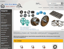 Tablet Screenshot of ipekrulman.net